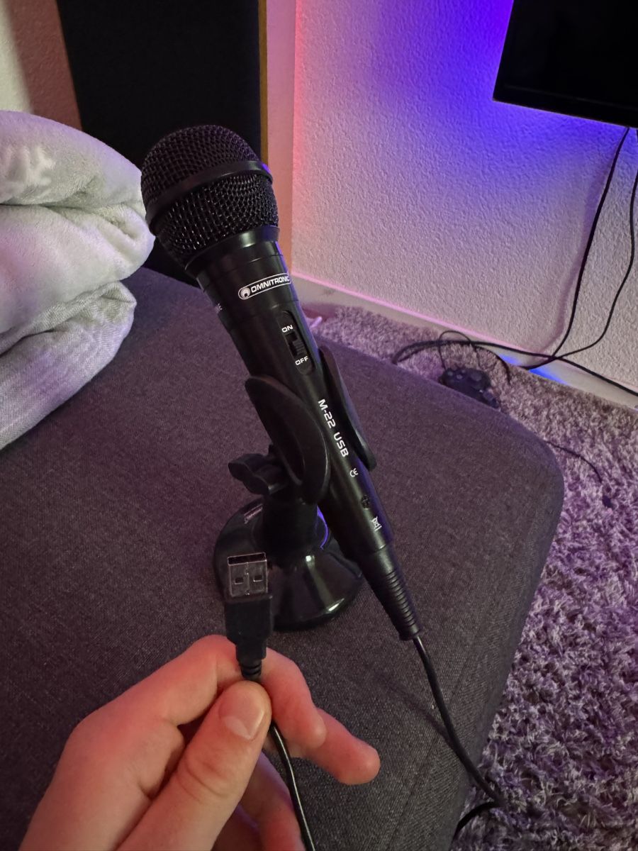 Microfoni: USB Mikrofon Omnitronic M-22 | inkl. Stand | Plug & Play – Nuovo (secondo la descrizione) da Zumikon venduto da pirmintrepte 2