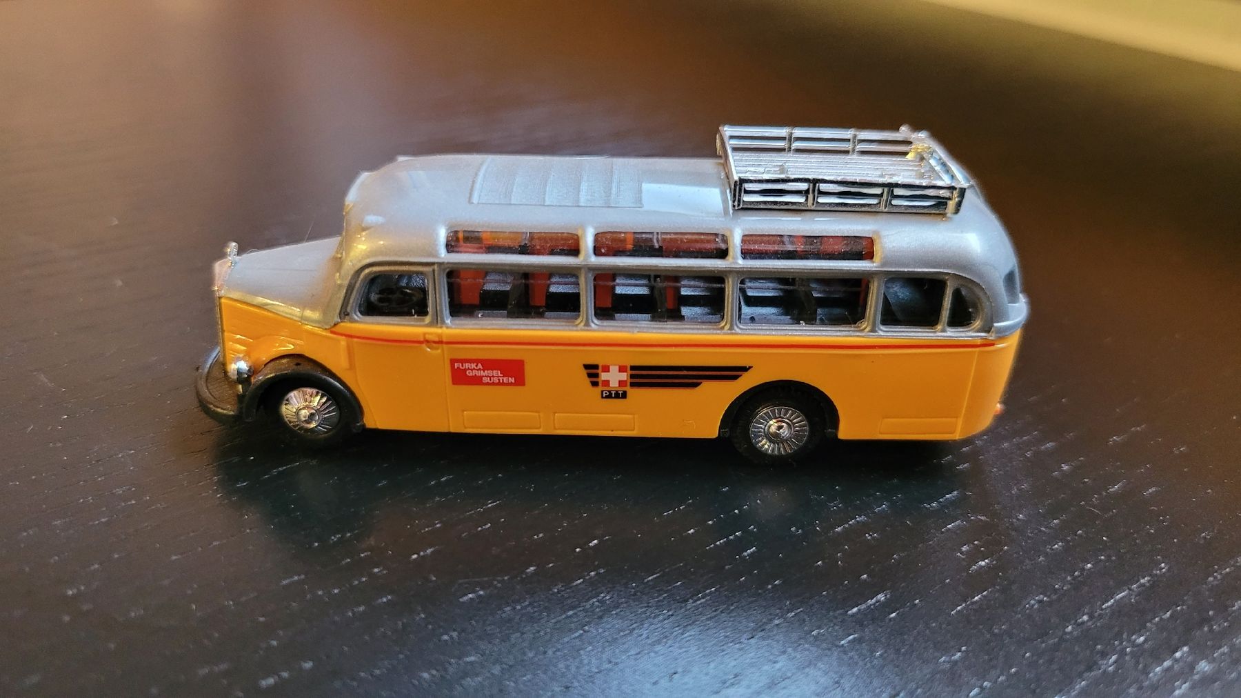 Busch Kit di modellismo & Modellini statici: Busch Postauto PTT 1:87 – Usato da Hettiswil venduto da kuese85 4