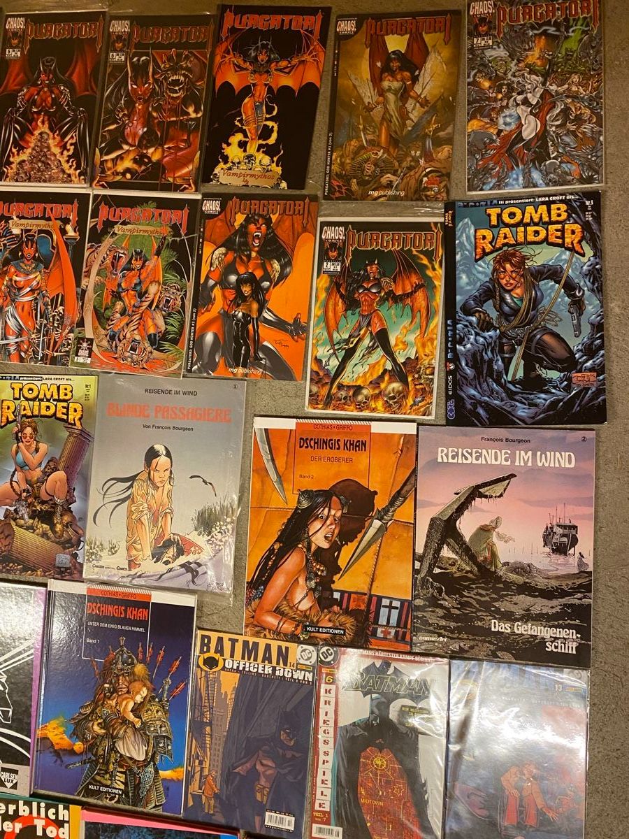 Fumetti: 44 Comics (Batman, tomb raider, purgatori, wolverine – Usato da St.Gallen venduto da Lorcanolium 4