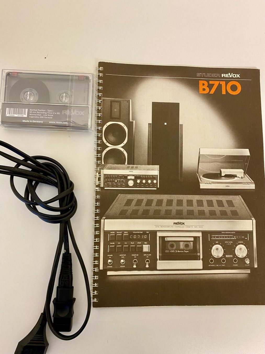 Revox Aufnahmegeräte: ReVox B710 Kassette Deck – Gebraucht aus Hünenberg von Zwilling4 5