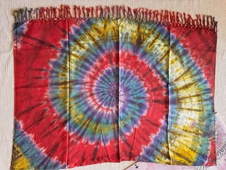 Foulard & Sciarpe: NEU Boho Batik Tuch handmade – Nuovo e nell'imballaggio originale da Malters venduto da Gisi80 1