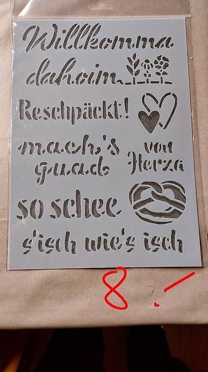 Schablonen: GONIS Flexschablone "Österreich" – Gebraucht aus Adliswil von Hembi