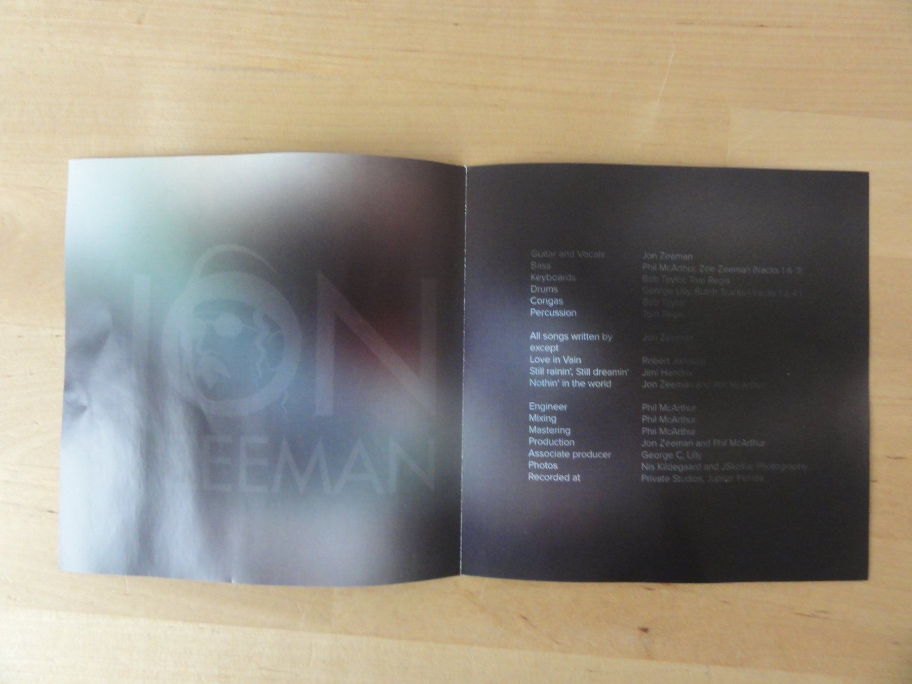 CD: JON ZEEMAN "Blue Room" – Usato da zürich venduto da Goldimmund 1