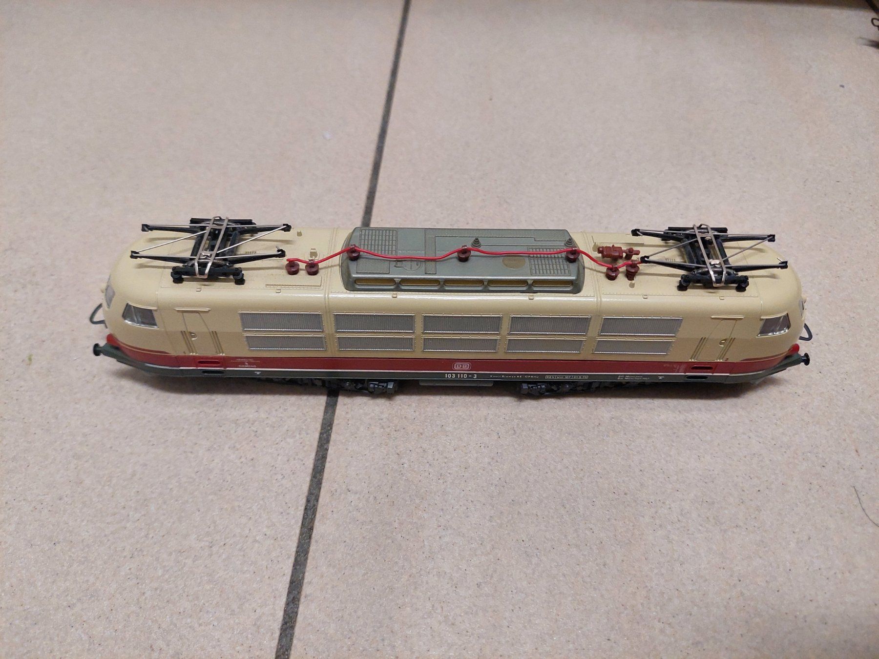 Lima Modellini di ferrovie: Lima Lokomotive DB 103 110-3 – Usato da Elsau venduto da isidobrany09