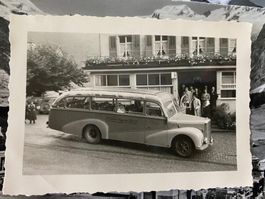 Reisebus antik // Karl Scheidegger Touring Garage Basel