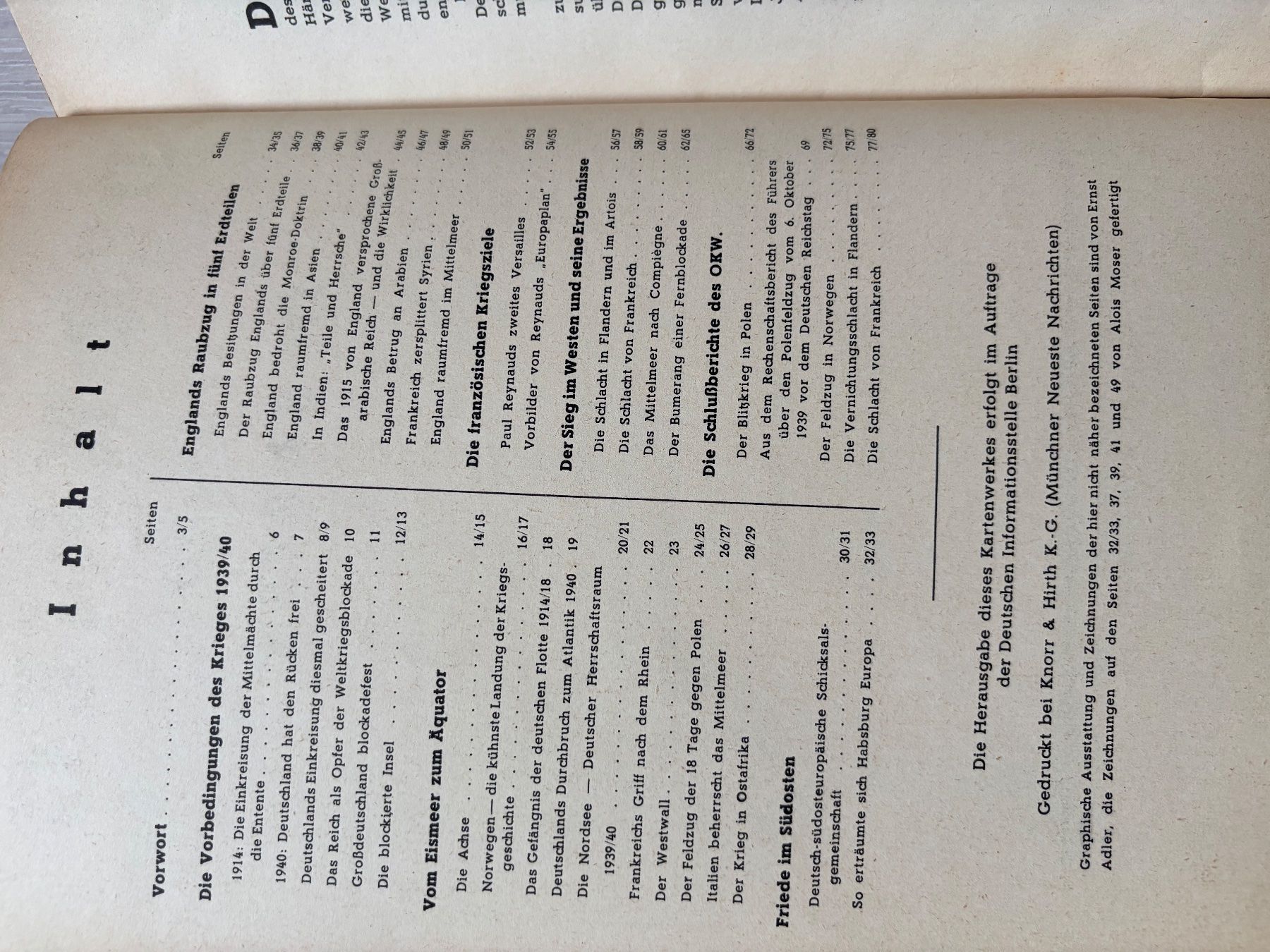 Libri: Der Krieg 1939/40 in Karten mit Giselher Wirsing – Usato da Pfäffikon ZH venduto da Emporos_42 4