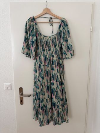 Robe d'été Ba&sh, imprimé géométrique, taille S