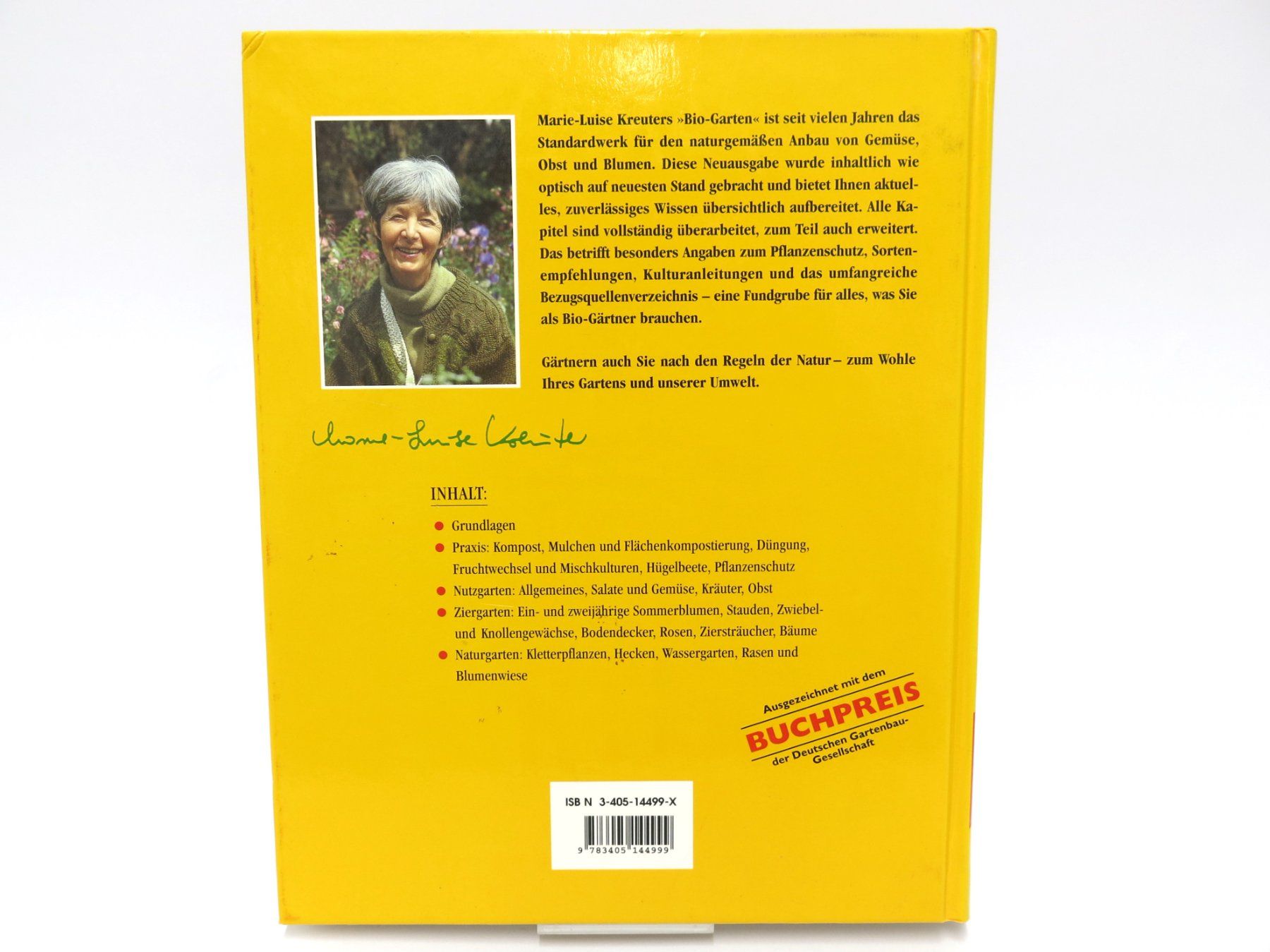 Bücher: BUCH: Der Bio Garten – Gebraucht aus Schaffhausen von Restwert_SH 1