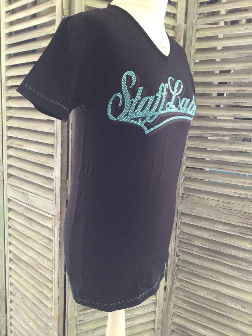 T-shirt: T-shirt noir marque STAFF LABEL 55 – Nuovo e nell'imballaggio originale da Agiez venduto da chouchanelle 4