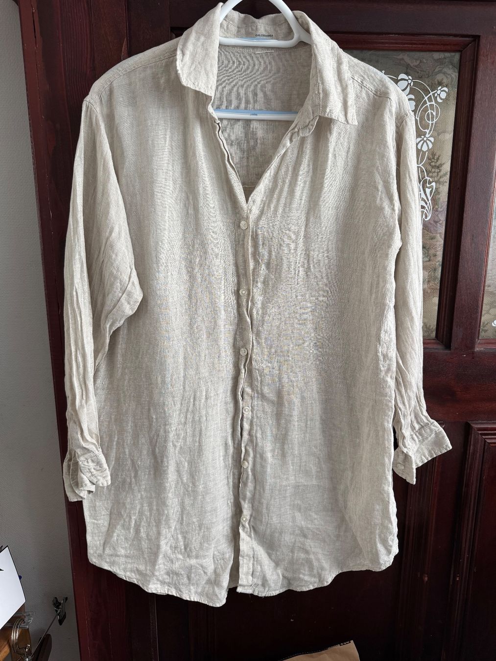 Camicette: Calzedonia Leinen Hemdbluse Hemd Tunika – Usato da Obfelden venduto da cesarina10