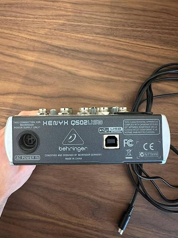 Console di mixaggio: Mischpult Audiointerface Xenyx Q502USB – Usato da Islikon venduto da Lucride_ 3