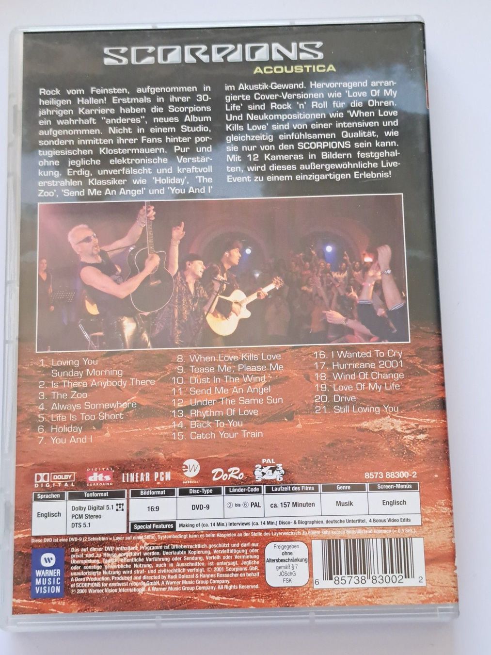 Tutti i DVDs: DVD Scorpions - Acoustica – Usato da Pully venduto da bro_n52j 1