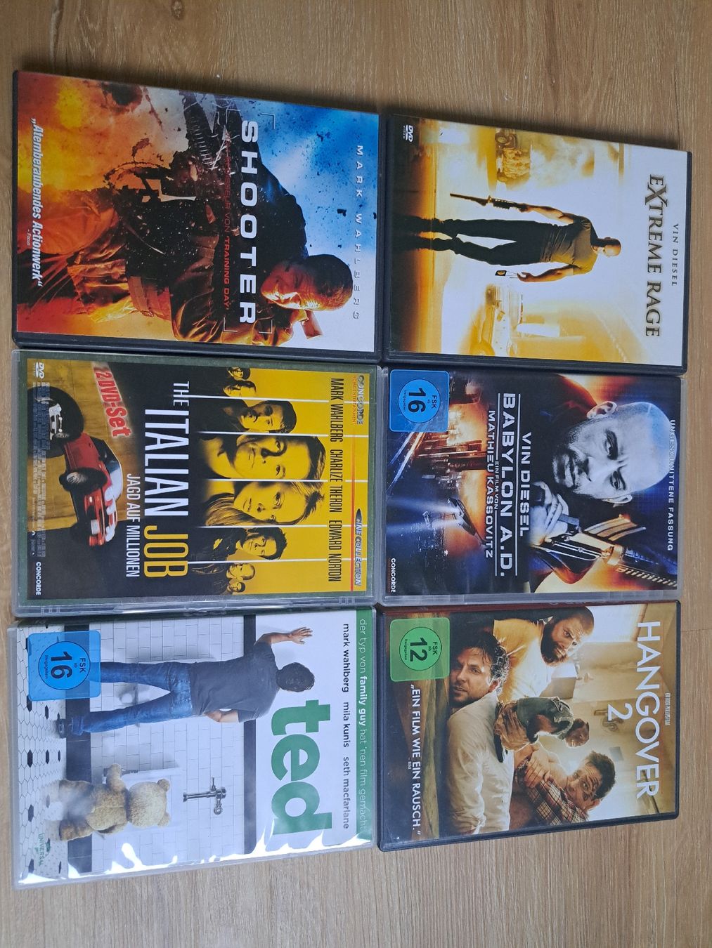 Tutti i DVDs: 6 dvd, gebraucht – Usato da Murgenthal venduto da sab_f6yd