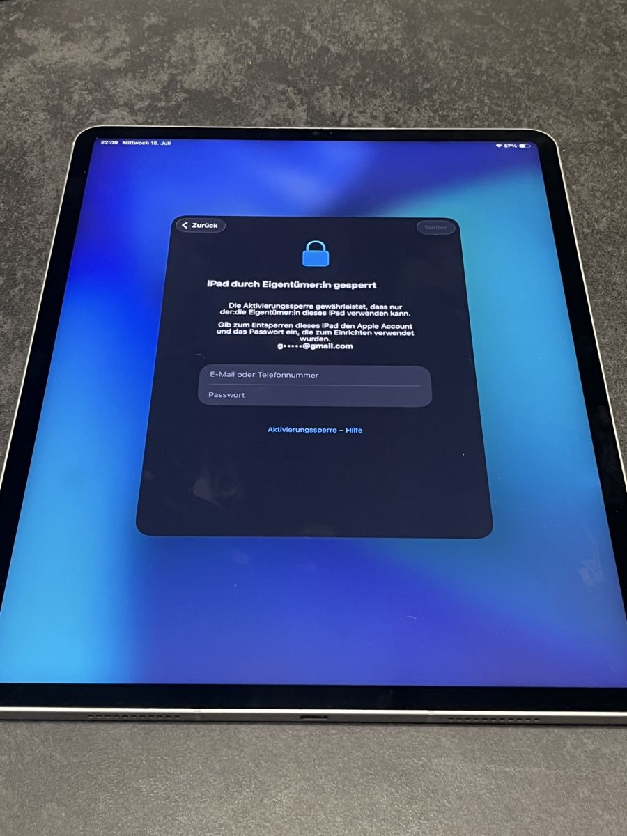 Apple Tablet PC: APPLE iPad pro 12.9 2021 Cellular iCloud gesperrt  – Neu (gemäss Beschreibung) aus Zürich von gogi1979 3