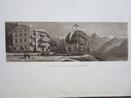 GASTHOF TELLS PLATTE AQUATINTA