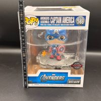 Funko Pop! Avengers Captain America 589 Deluxe Exclusive