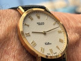 Rolex Cellini 18 Karat Gold Handaufzug