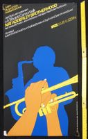 Niklaus Troxler Jazz-Plakat 1980, Siebdruck