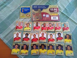 Panini WM 2018 Russland Update Set Gold Edition+TÜTE +BILDLI
