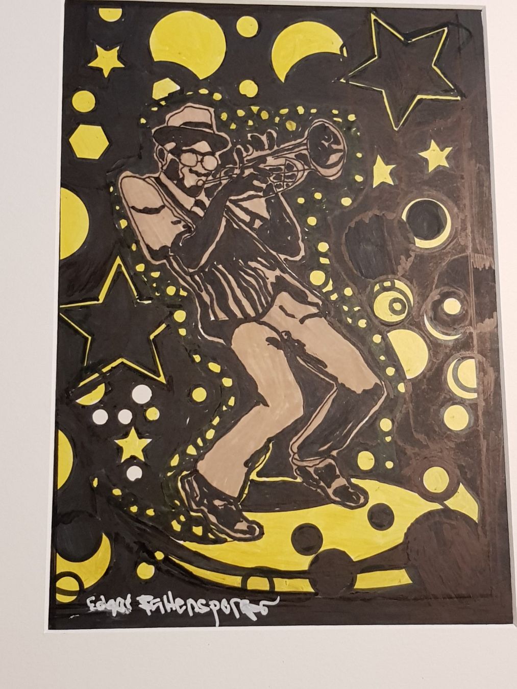 Dipinti: EDGAR BALTENSPERGER ACRYL MISCHTECHNIK SIGNIERT MIT RAHMEN – Usato da Gersau venduto da grafik-kunst 2