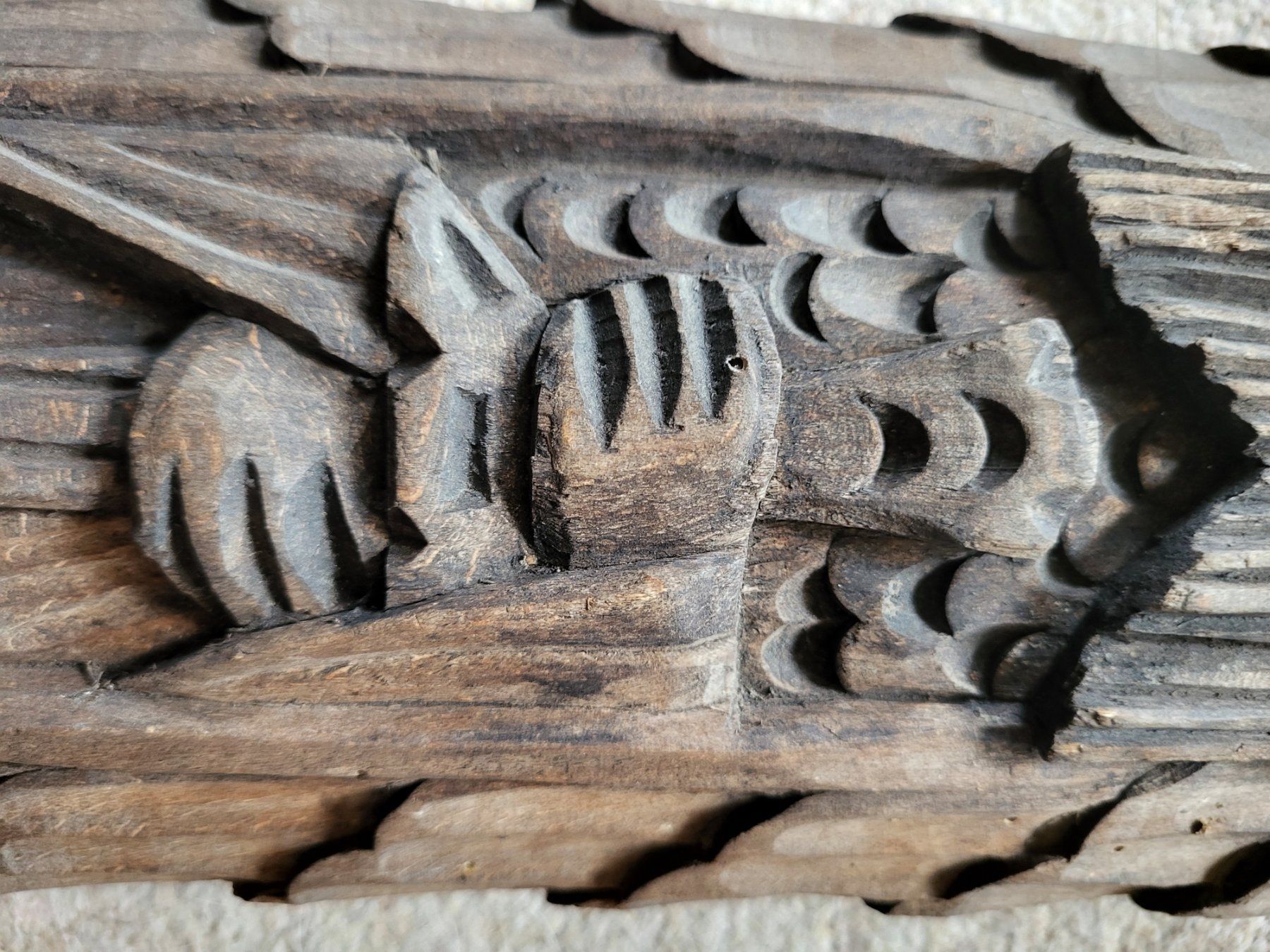 Sculture & Statue: ODIN FIGUR HOLZ 60X12X6 cm – Usato da Turbenthal venduto da kai_6277 5
