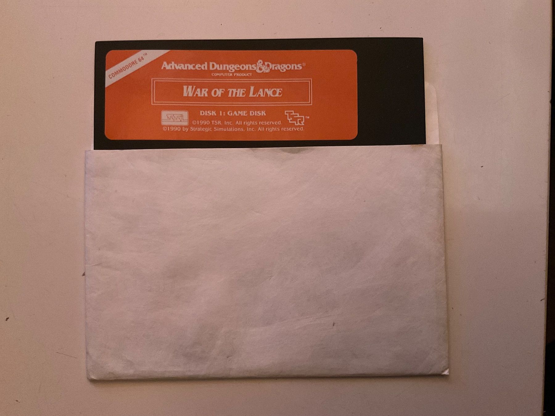 PCs: Jeu Advanced Dungeons & Dragons Commodore 64 très rare!!! – D'occasion à Préverenges par mam_629h 2
