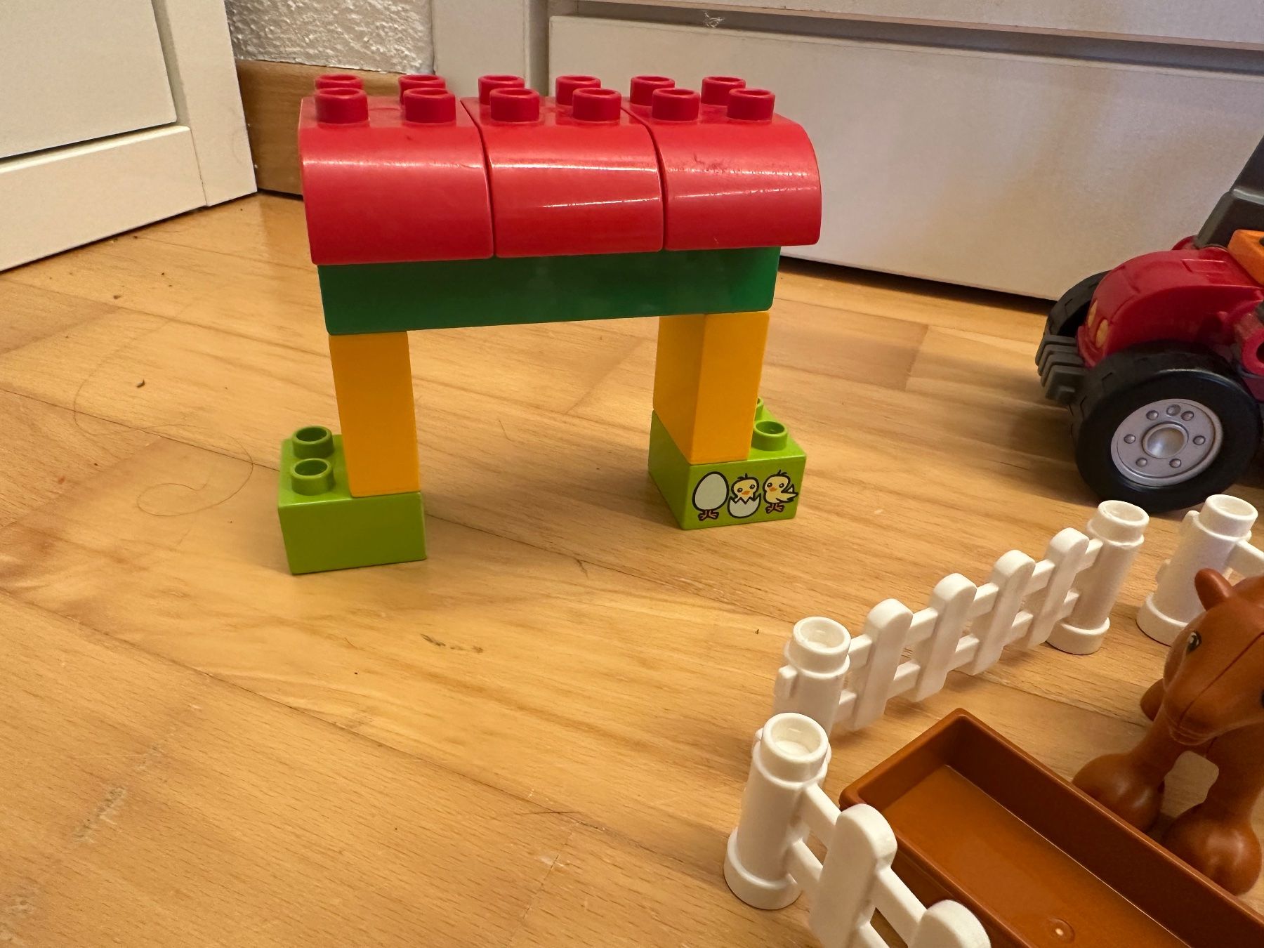Lego Baukästen: LEGO Duplo Traktor mit Anhänger – Gebraucht aus Ziefen von elika 1