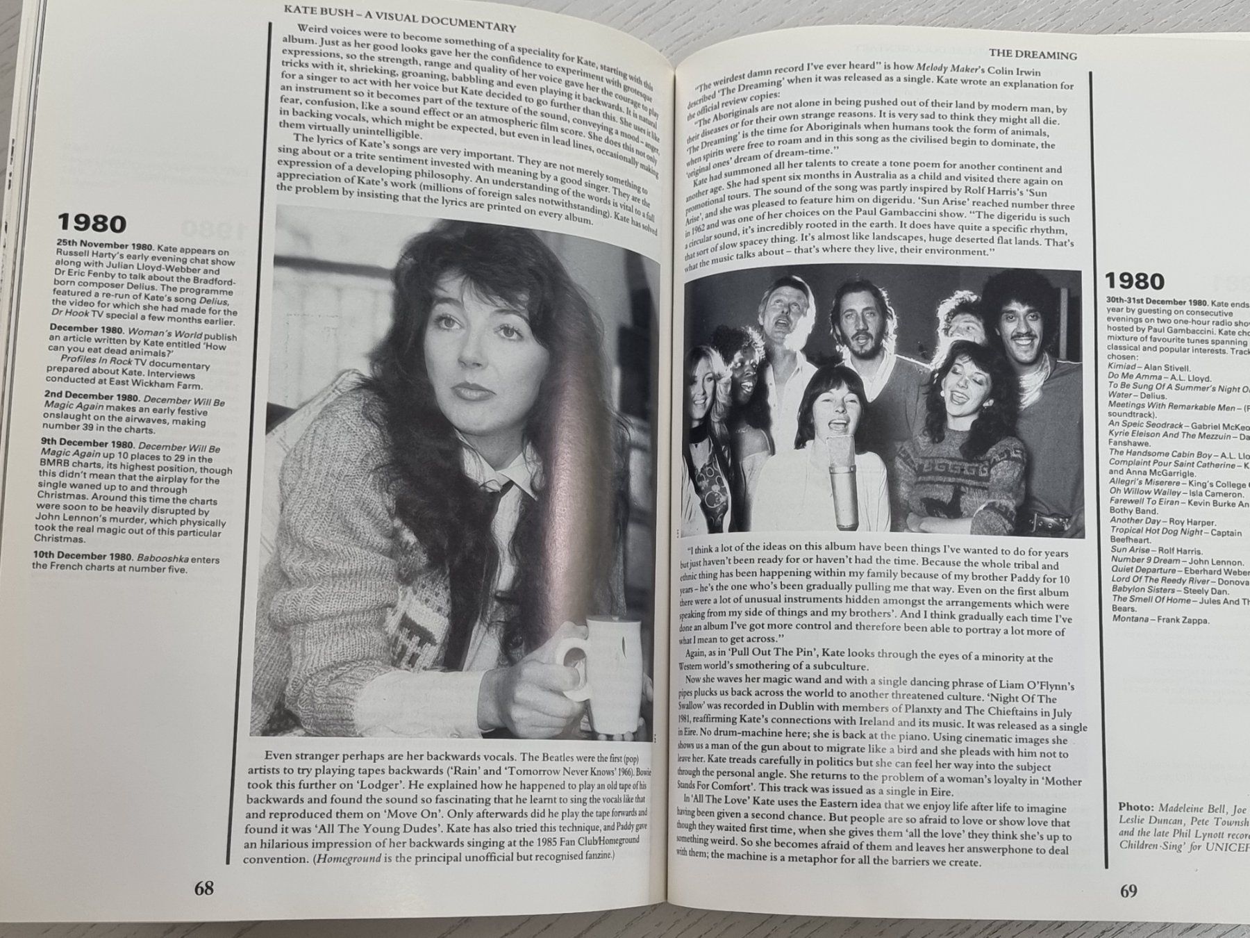 Libri: Kate Bush: A Visual Documentary - Rarität von 1988 – Usato da Villigen venduto da Tschachtlan 3