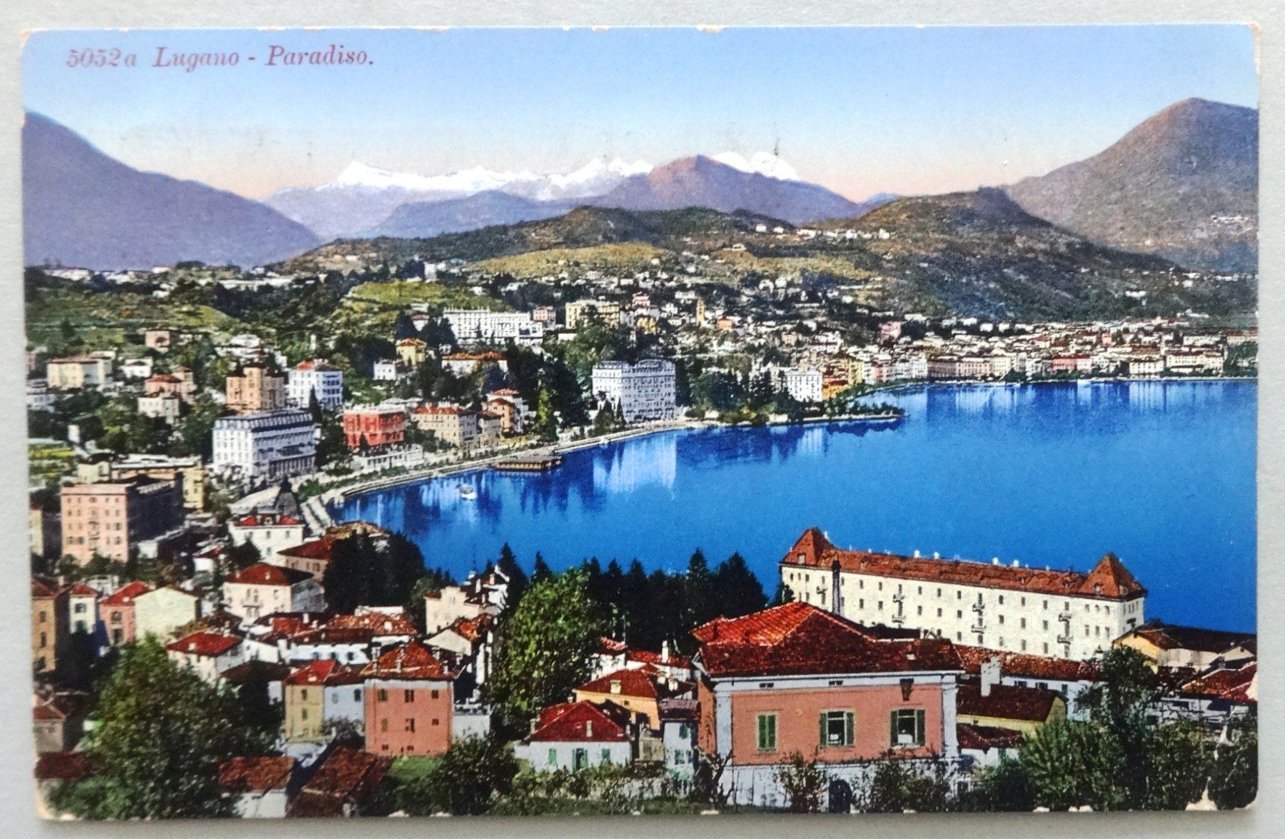 Cartoline postali: Lugano - Paradiso – Difettoso da Fétigny venduto da Billy2miny