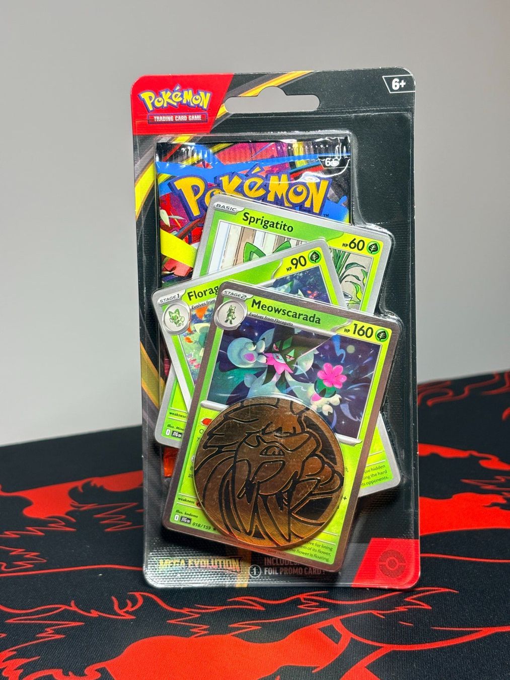 Pokémon Carte collezionabili: Pokémon Mega Evolution: Meowscarada Checklane Blister – Nuovo e nell'imballaggio originale da Olten venduto da p1xx3l