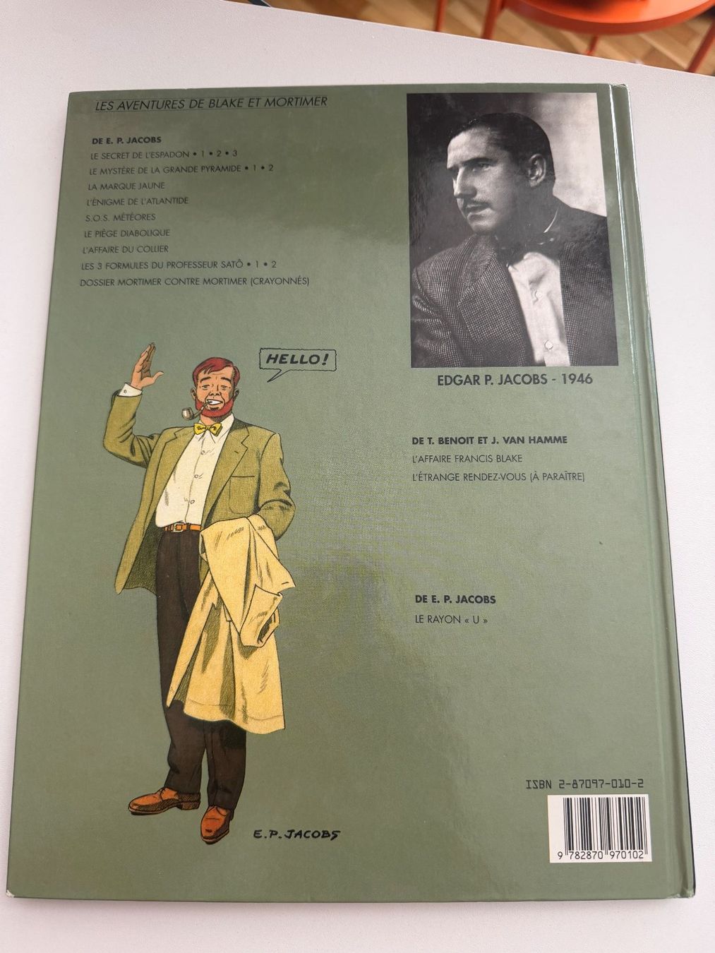 Fumetti: La Marque Jaune Blake et Mortimer – Usato da Fribourg venduto da J334455 1