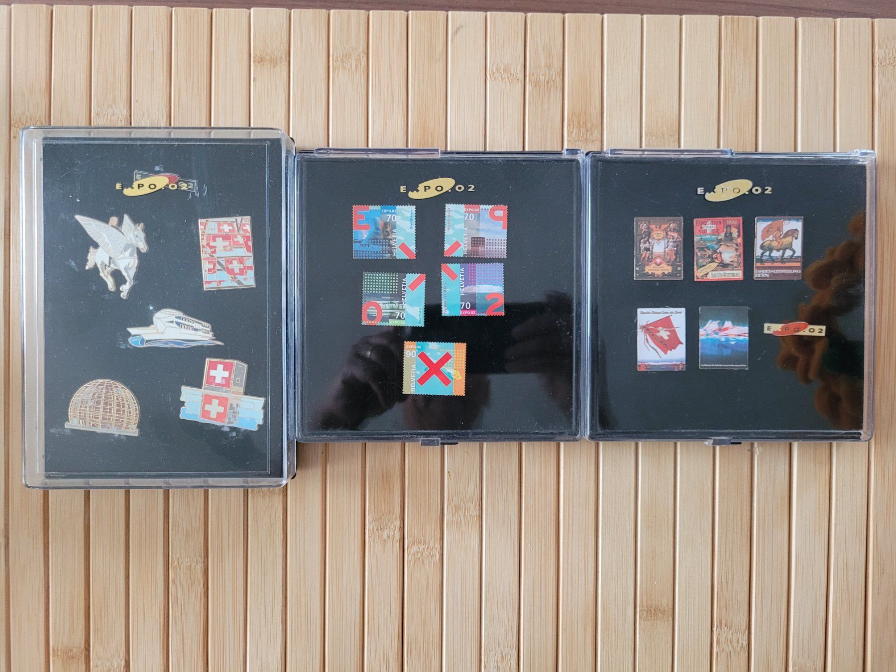Alle Briefmarken: Pins Sammlung EXPO.02 Konvolut – Gebraucht aus Nürensdorf von spartacus64