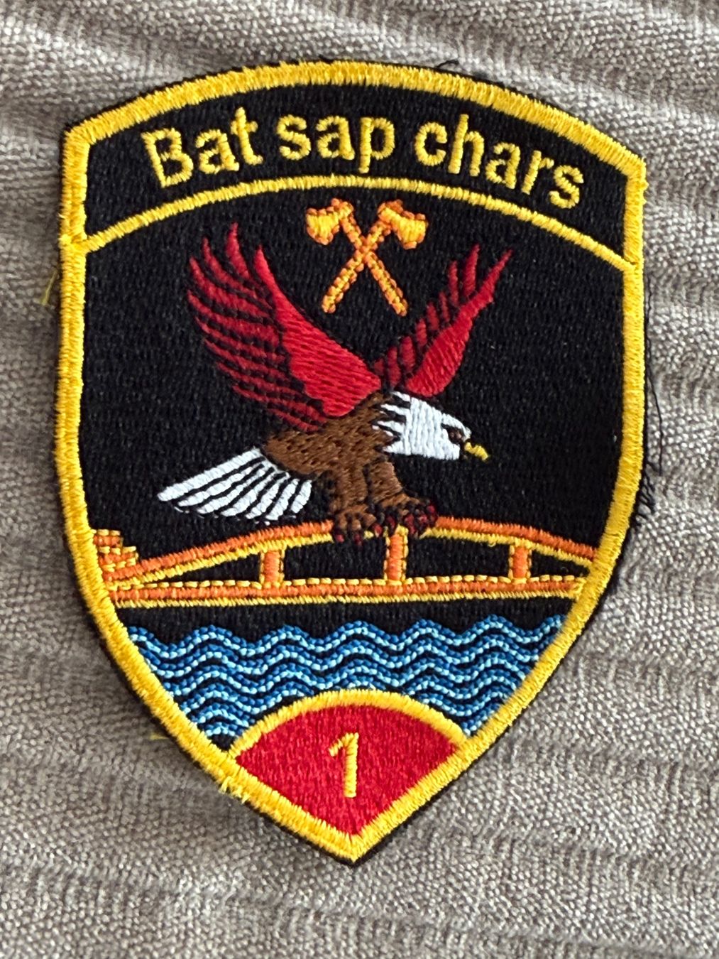 Schweizer Armee Placchette & Badge: Badge: Bat Sap Chars 1 - Schweizer Armee – Usato da Brütten venduto da Hst1