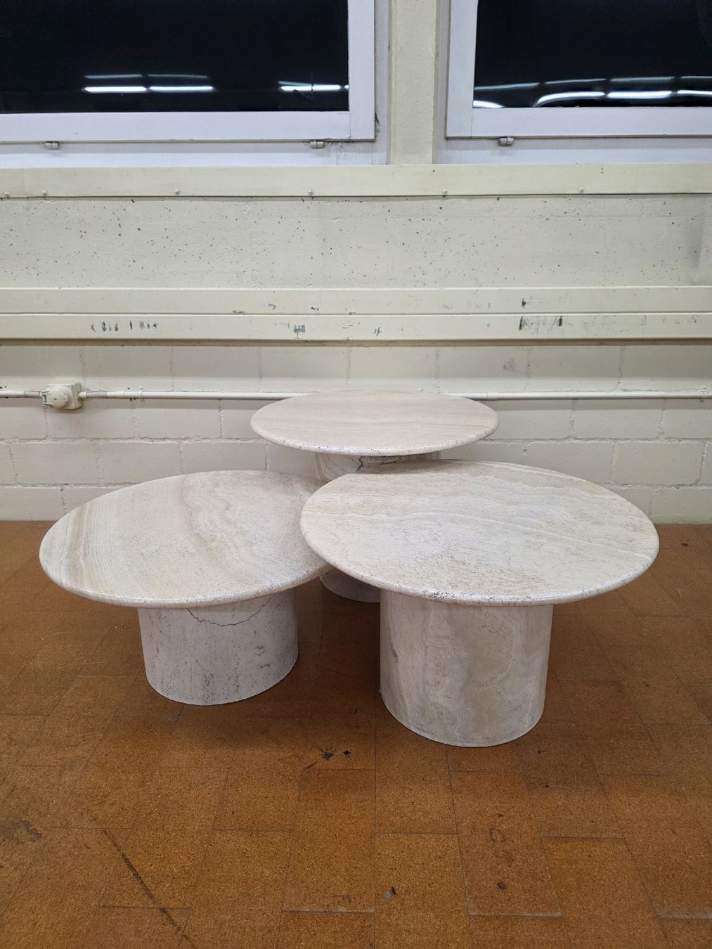Tavoli: Designer Couchtisch Set aus Travertin  – Usato da Lichtensteig venduto da Usedinstorecom 7