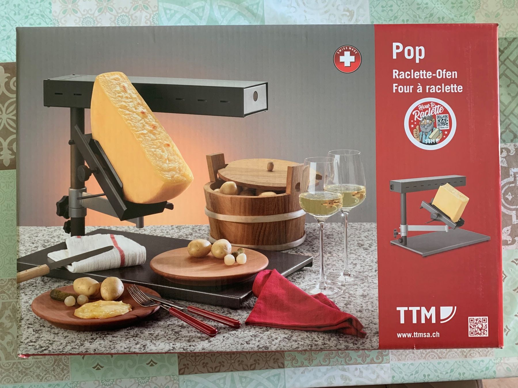 Forni: Four à raclette Professionel neue neuf – Nuovo e nell'imballaggio originale da Conthey venduto da Michel124