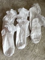 Damen Socken mit Spitzenrand