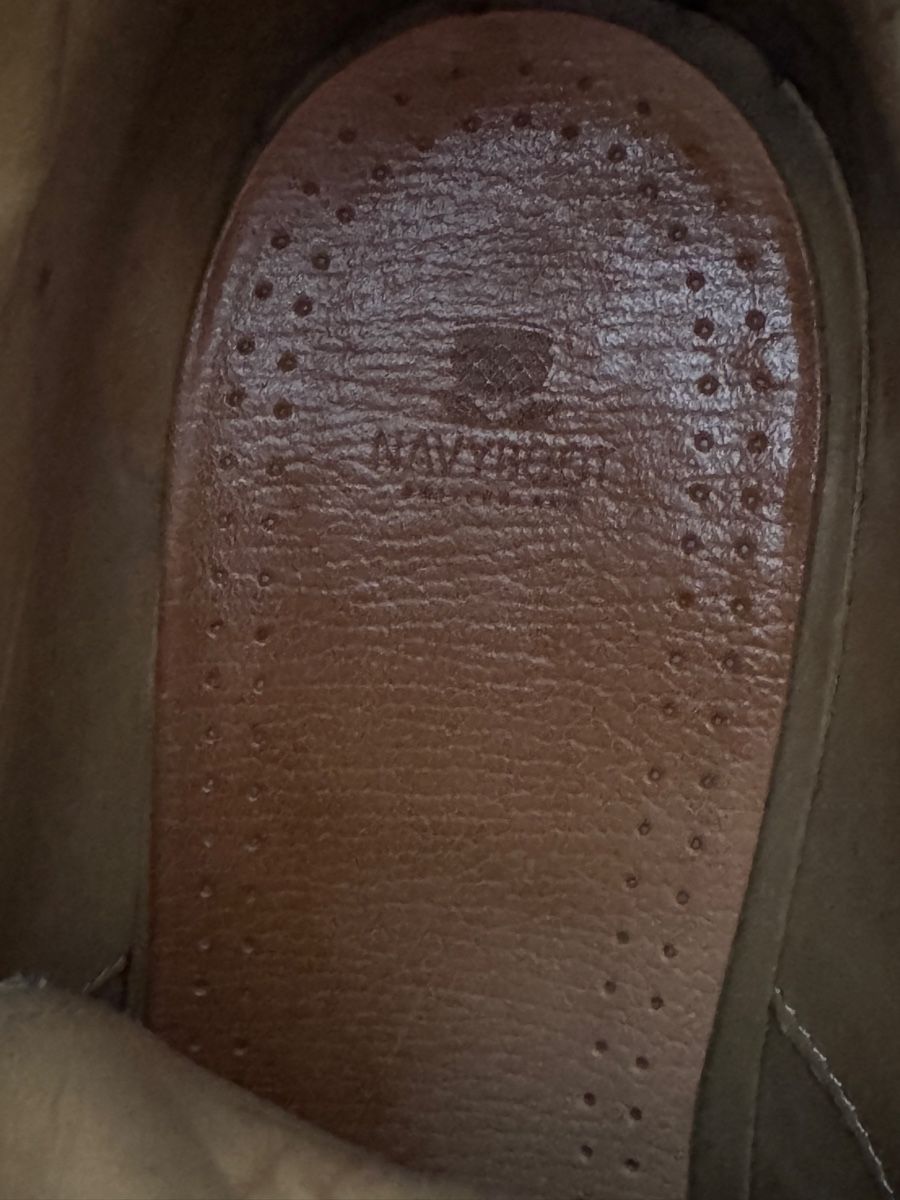 Navyboot Herrenschuhe: Leather boots, Navyboot design, size 43 – Gebraucht aus Wallisellen von Corinne.- 6