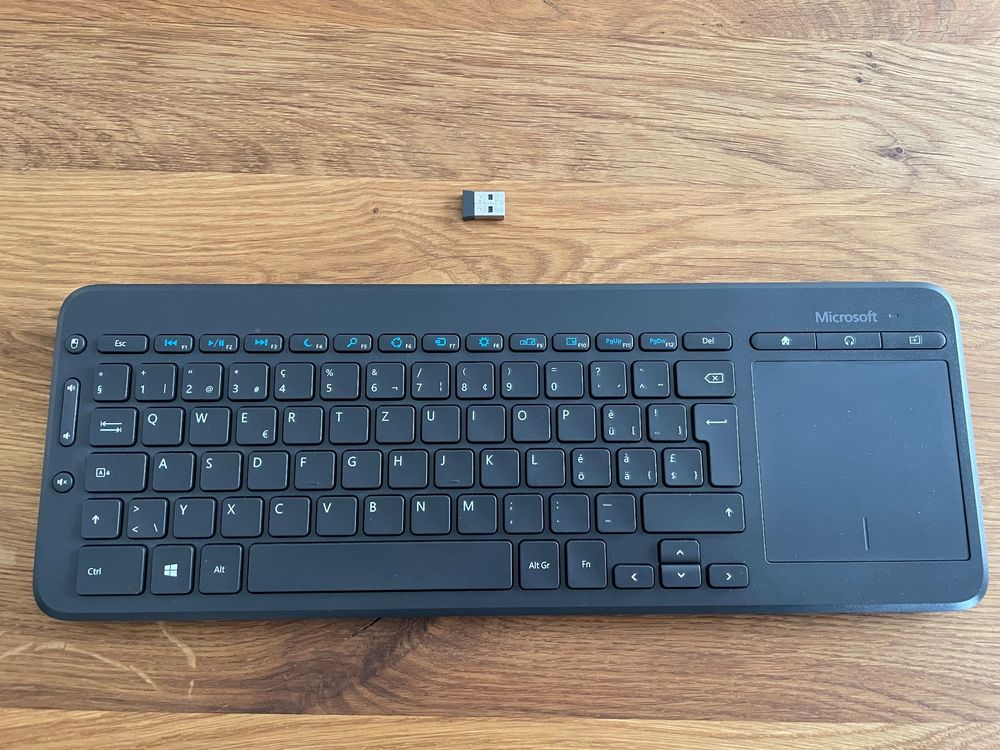 Microsoft All-in-One Media Keyboard (Gebraucht) in Worb für CHF 9 – mit ...