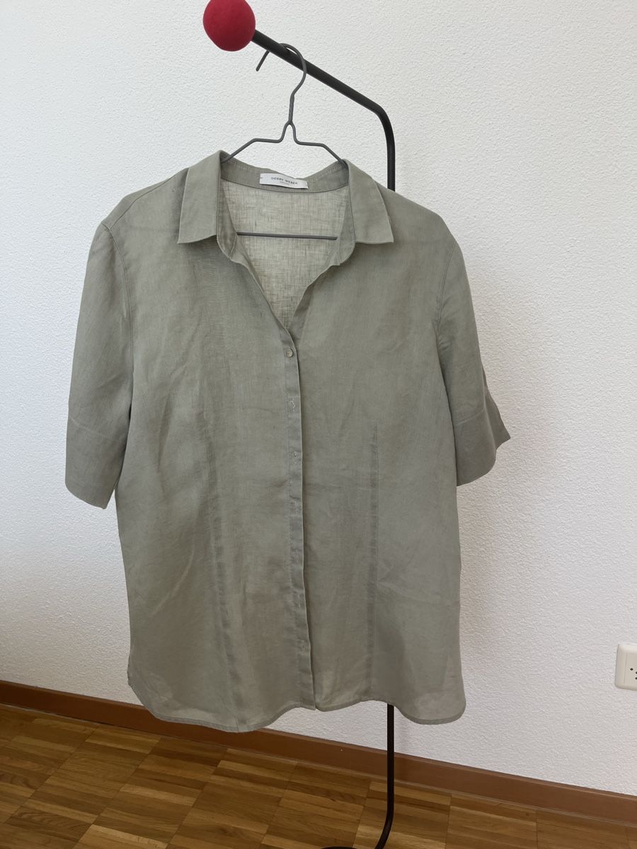Camicette: Leinenbluse aus 100% Leinen, von Gerry Weber – Usato da Kloten venduto da Mianan88