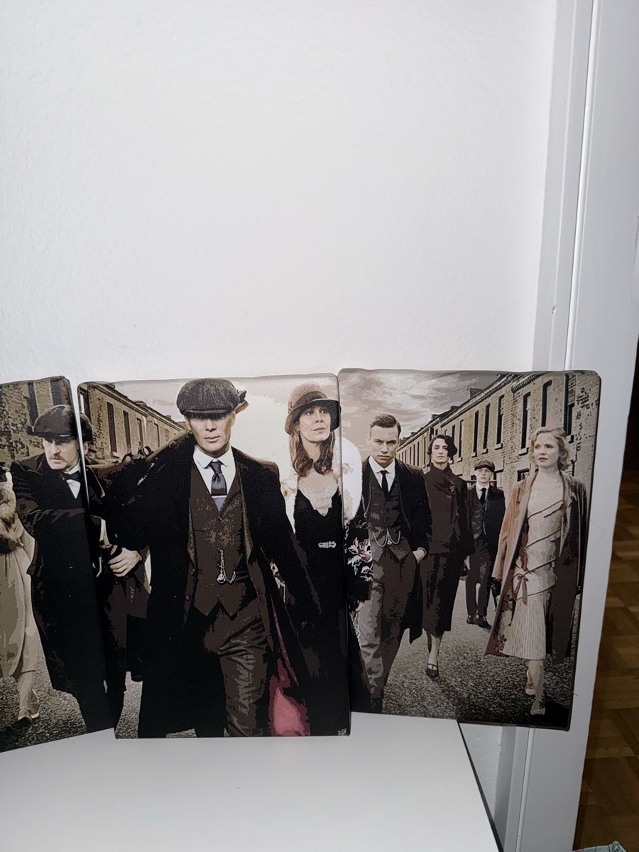 Foto & Immagini: Peaky Blinders Wandbilder Set – Nuovo (secondo la descrizione) da Solothurn venduto da delialiliane 3