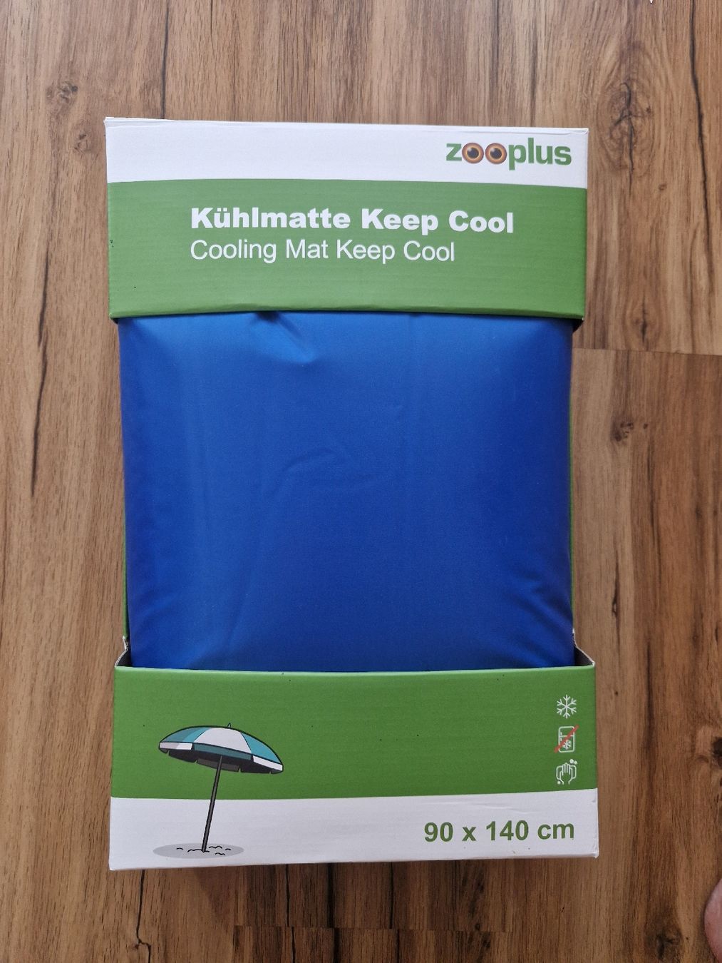 Tappetini fitness: Kühlmatte Keep Cool Zooplus 90x140cm Neu – Nuovo (secondo la descrizione) da Bern venduto da mustard_moves 1
