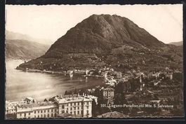 Lugano-Paradiso, Panorama col Mte. S. Sa