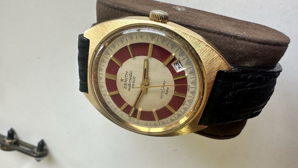 Zenith Orologi: Zenith Autosport Luxe 28800 Vintage - Montre Homme Rare! – Usato da Colombier NE venduto da manupsin 2
