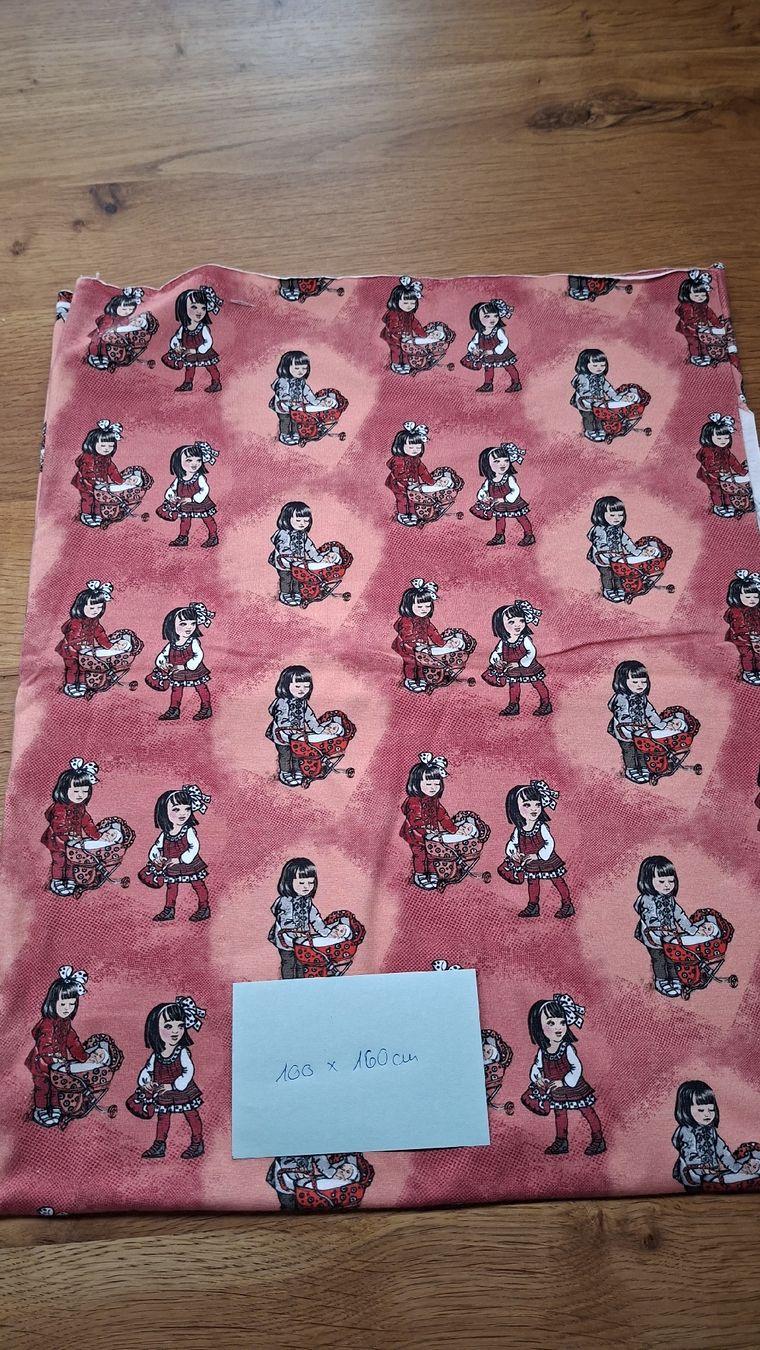 Tessuti: Stoffpaket Mädchen Baumwoll-Jersey – Nuovo (secondo la descrizione) da Safnern venduto da Brionne 1