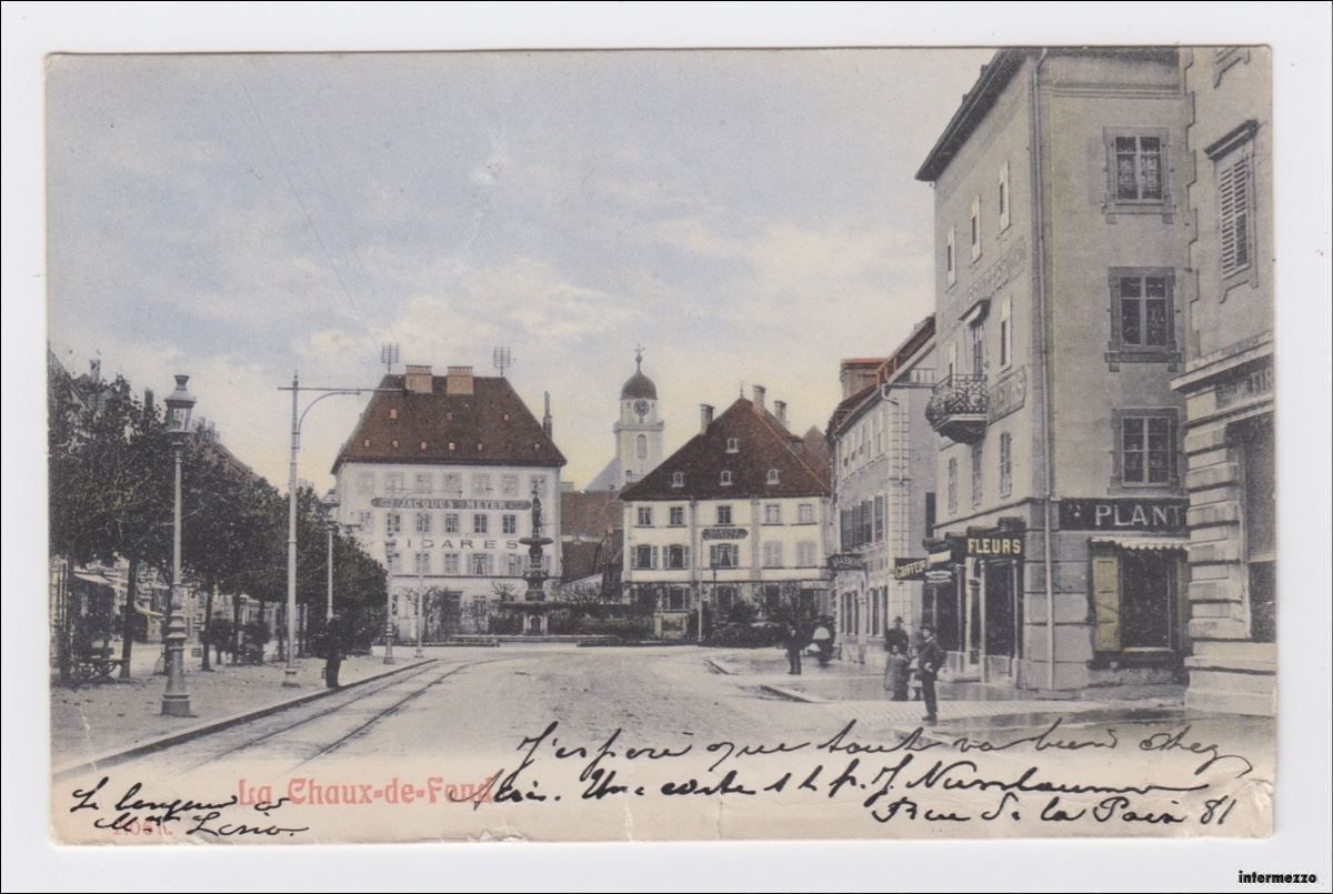Cartes postales: La Chaux-de-Fonds // Litho // 1906 – D'occasion à Basel par intermezzo12