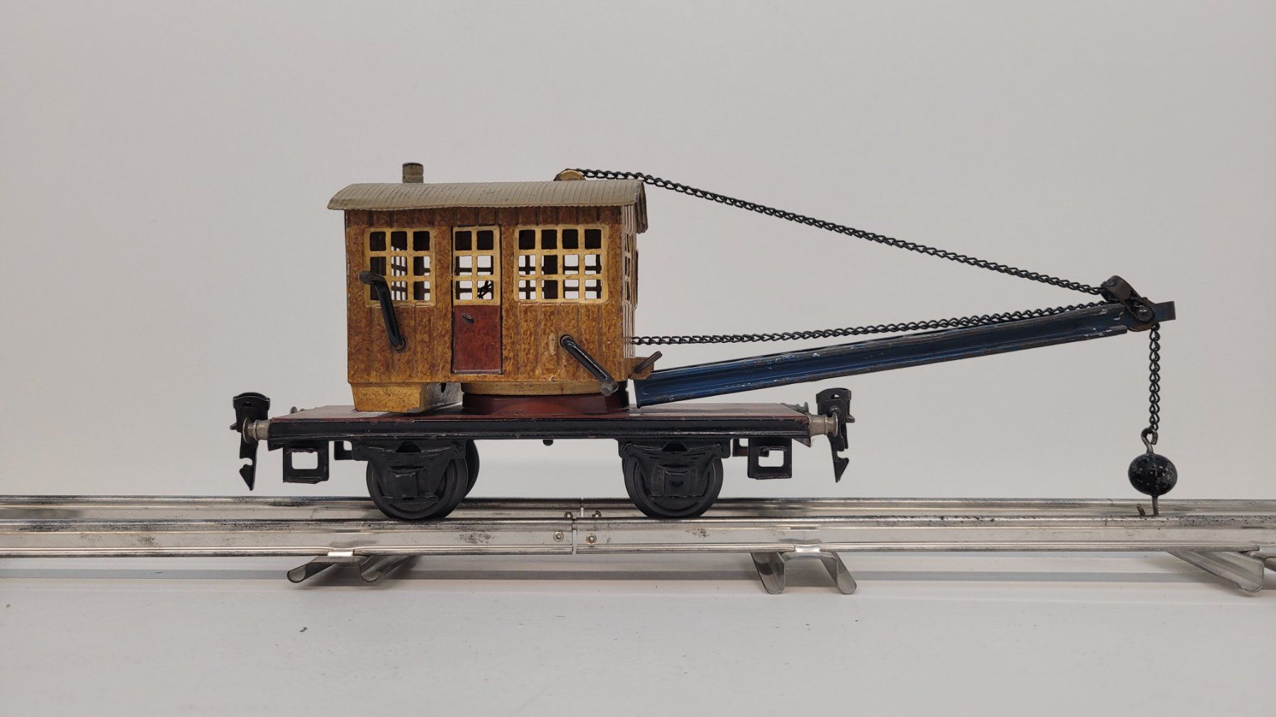 Märklin Modellini di ferrovie: Spur 0, Märklin Kranwagen – Usato da Büsserach venduto da ModellbahnDepot 4