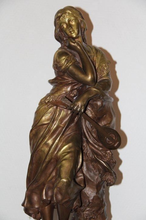 Sculture & Statue: Antique sculpture en bronze . – Usato da Praz (Vully) venduto da pikuluka1 4