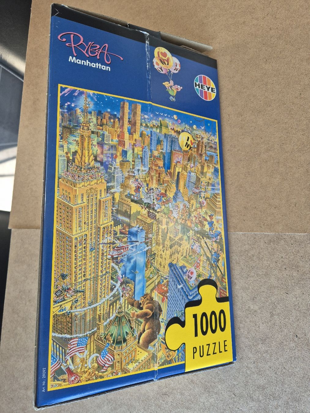 Heye Puzzle: Ryba Puzzle "Manhattan" 1000 Teile – Usato da Wernetshausen venduto da cmmj2022 4