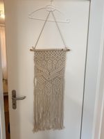 Makramee Wanddeko, Boho Stil, Neuwertig, Zustand sehr gut