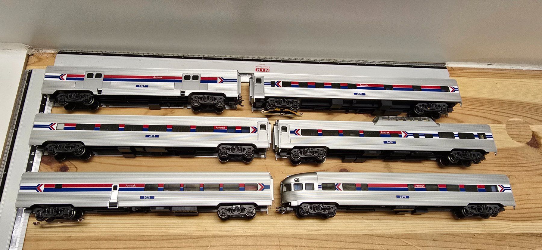 Märklin Modellini di ferrovie: Märklin 43600 Streamliner Zug Amtrak – Nuovo (secondo la descrizione) da Büsserach venduto da ModellbahnDepot 3